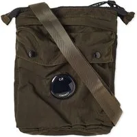 C.P. Company Nylon B Crossbody PouchMen's Nylon B Crossbody Pouch Ivy Green