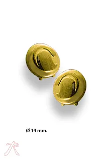 CUBREBOTONES ORO AMARILLO 18 KILATES. 146_5802CB