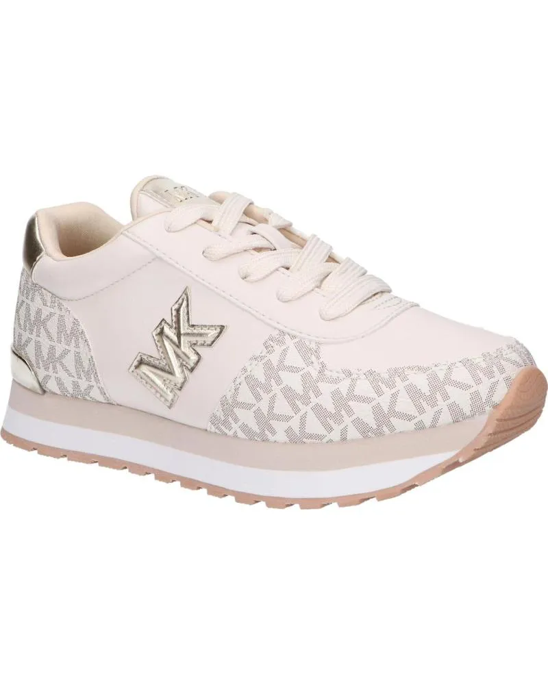 DEPORTIVAS MICHAEL KORS  DE MUJER Y NIñA MK101088 BILLIE MYERS  VANILLA SYNTHETICVANILLA MONOGRAM