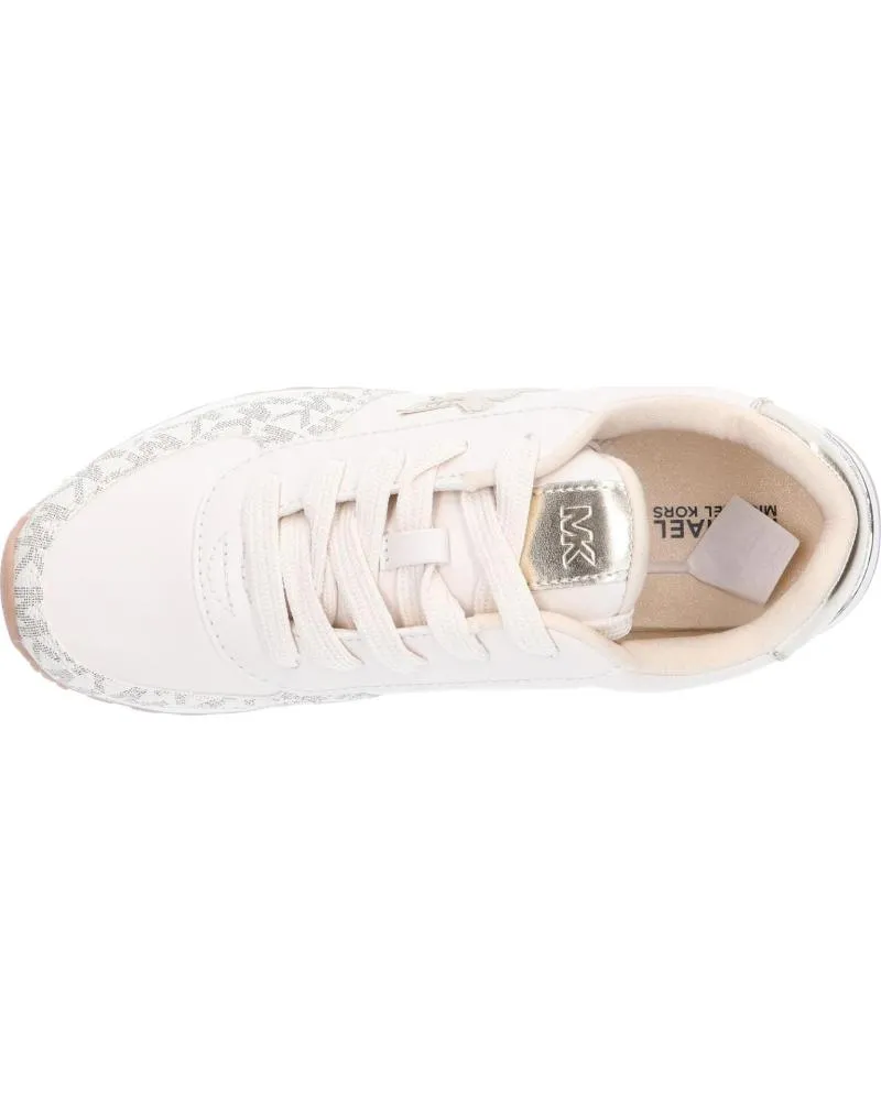 DEPORTIVAS MICHAEL KORS  DE MUJER Y NIñA MK101088 BILLIE MYERS  VANILLA SYNTHETICVANILLA MONOGRAM