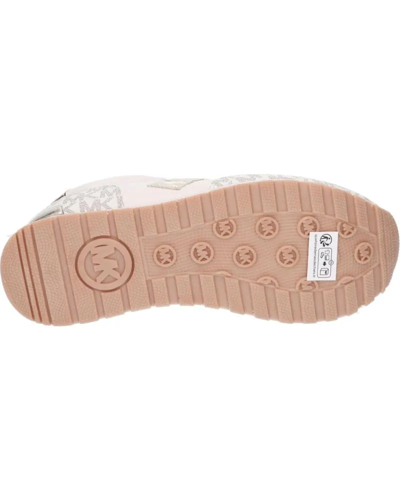 DEPORTIVAS MICHAEL KORS  DE MUJER Y NIñA MK101088 BILLIE MYERS  VANILLA SYNTHETICVANILLA MONOGRAM