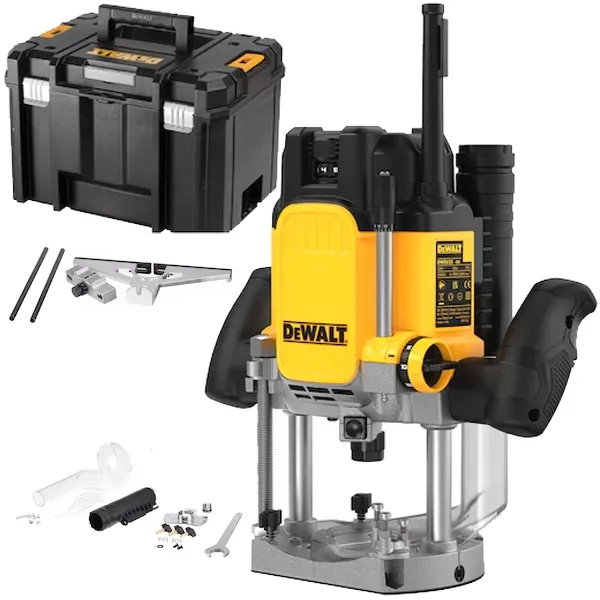 DEWALT  DWE625KT  FRESADORA, 2300 W, 12 MM, CAJA ESPECIAL