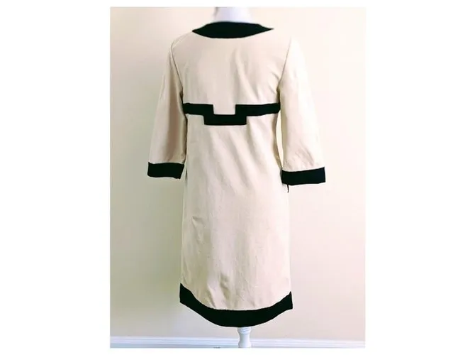 Diane Von Furstenberg Vestido DvF Cavden Negro Crudo 
