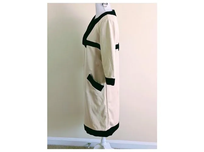 Diane Von Furstenberg Vestido DvF Cavden Negro Crudo 