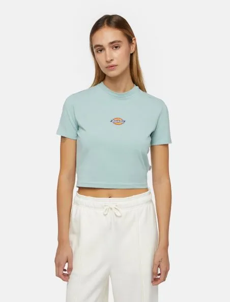 DICKIES Camiseta Maple Valley Mujer Light Blue