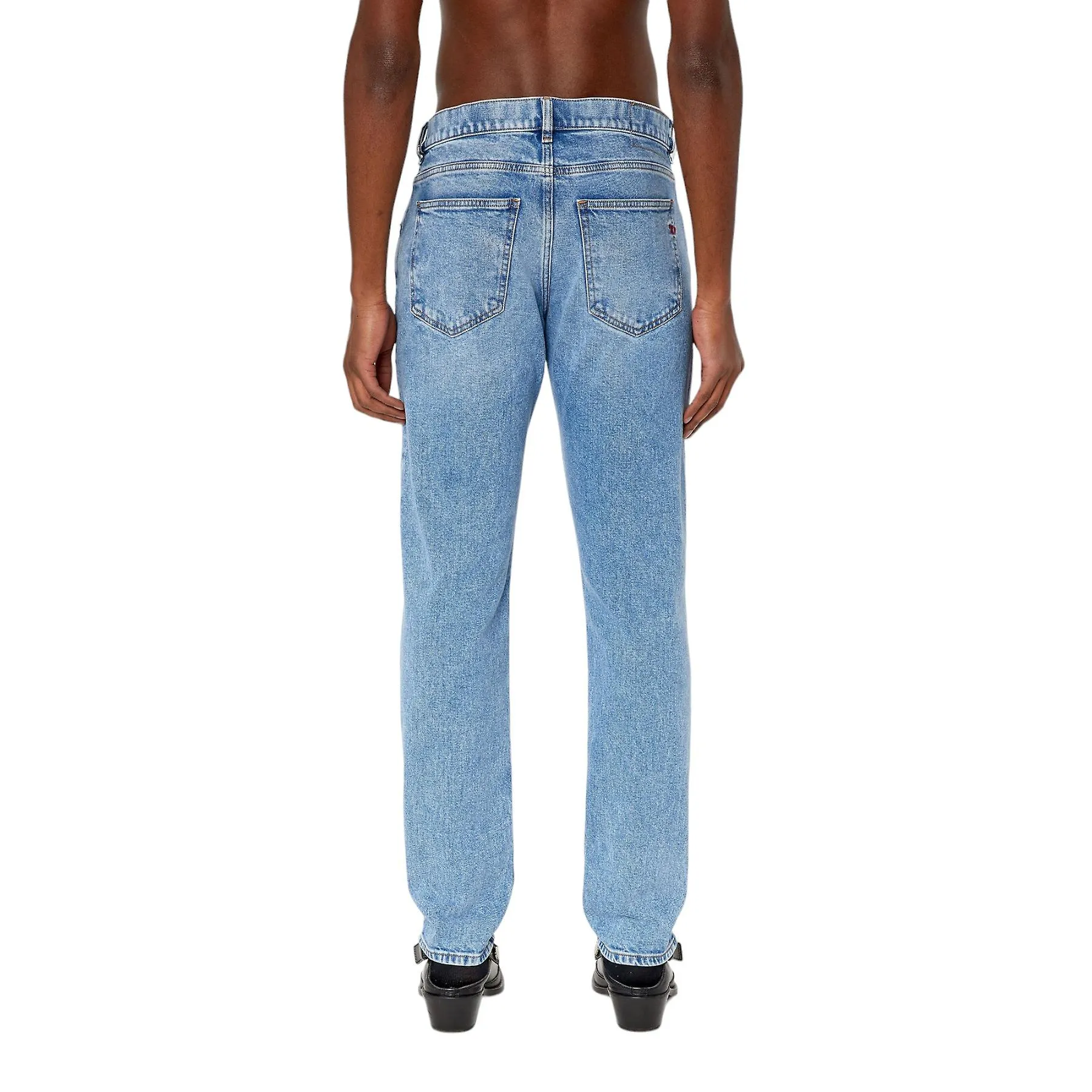 DIESEL 2019 DSTRUKT 09B92 MENS DENIM JEANS SLIM FIT TAPERED STRETCH COTTON