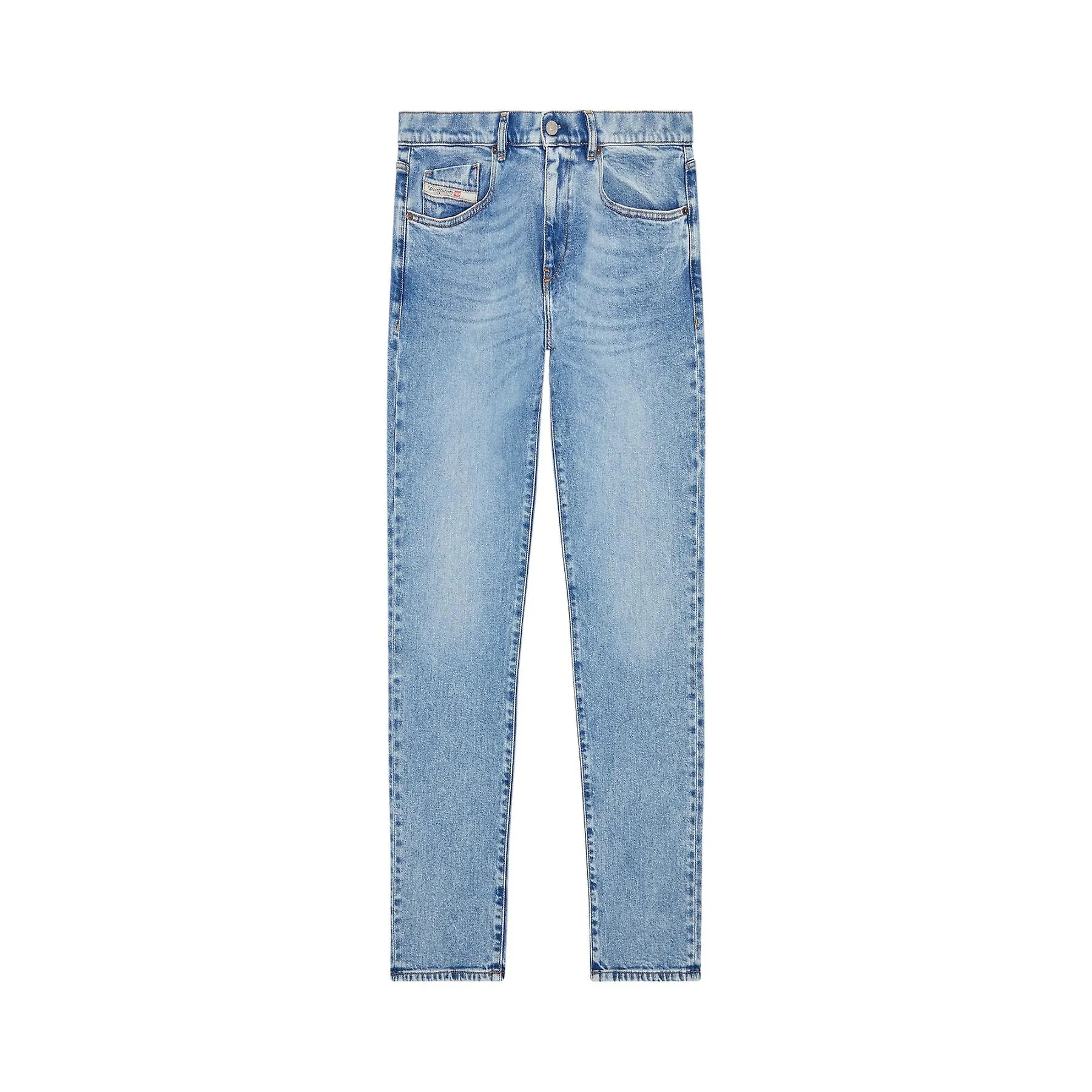 DIESEL 2019 DSTRUKT 09B92 MENS DENIM JEANS SLIM FIT TAPERED STRETCH COTTON