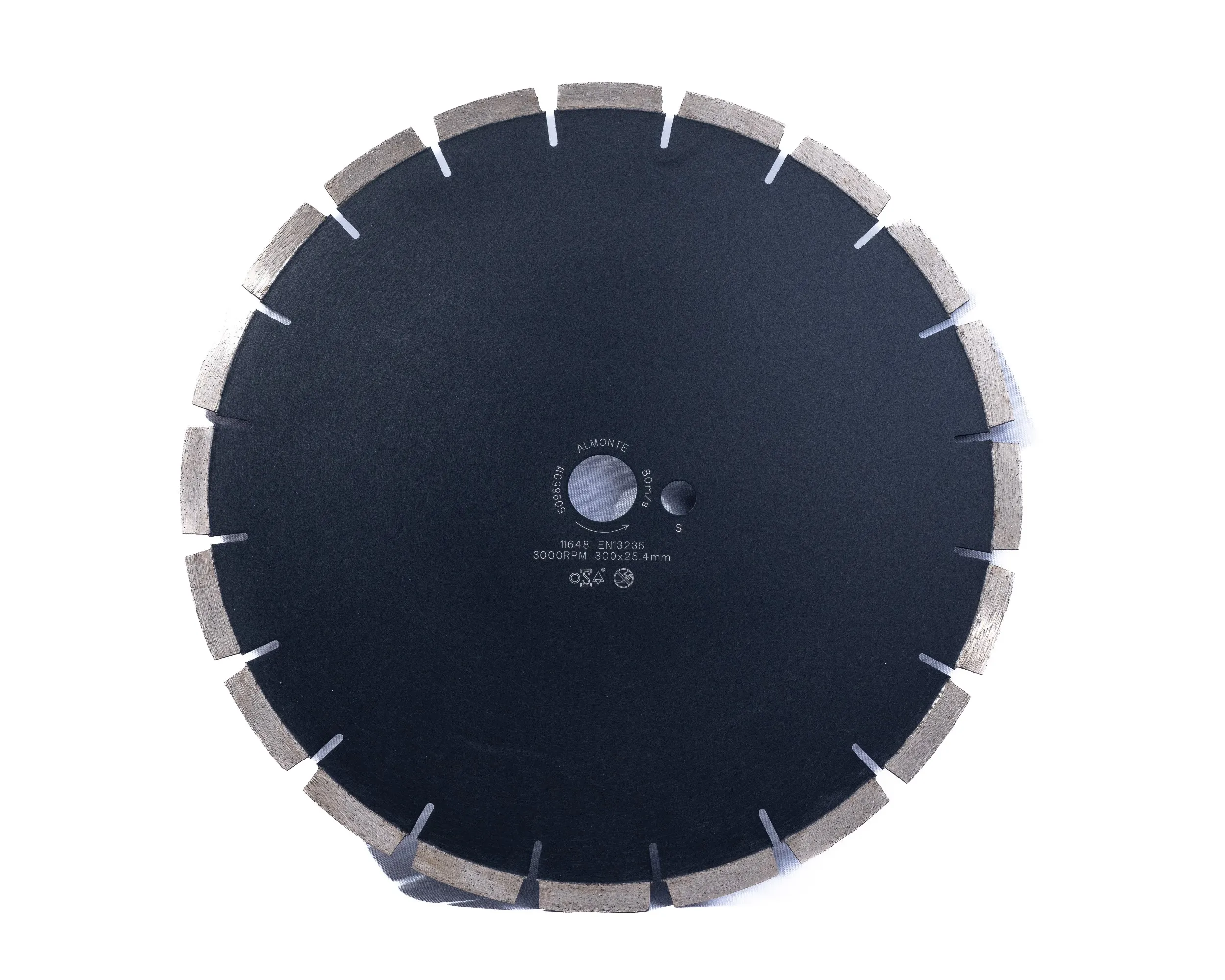 DISCO SILENCIOSO NEGRO 12″ ALMONTE