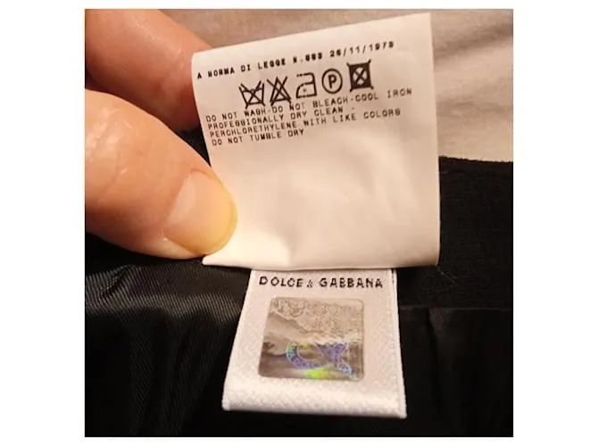 Dolce & Gabbana Faldas Negro 