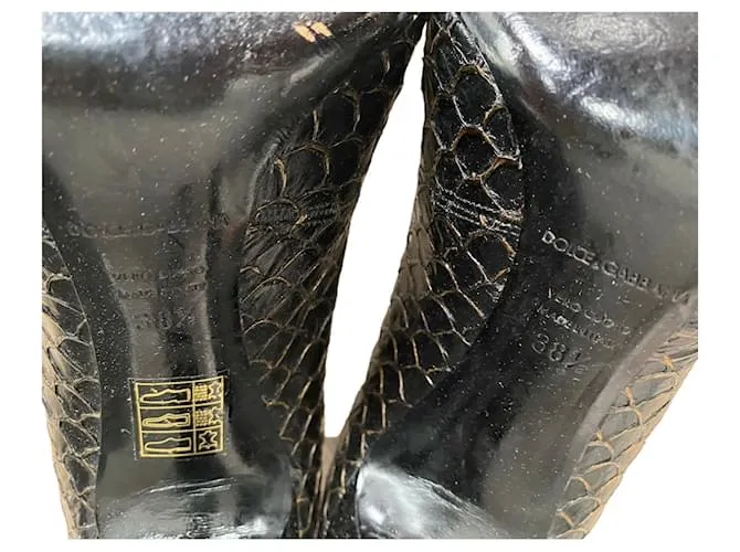 Dolce & Gabbana Zapatos de tacón Negro 
