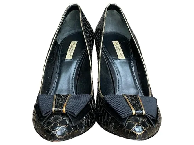 Dolce & Gabbana Zapatos de tacón Negro 