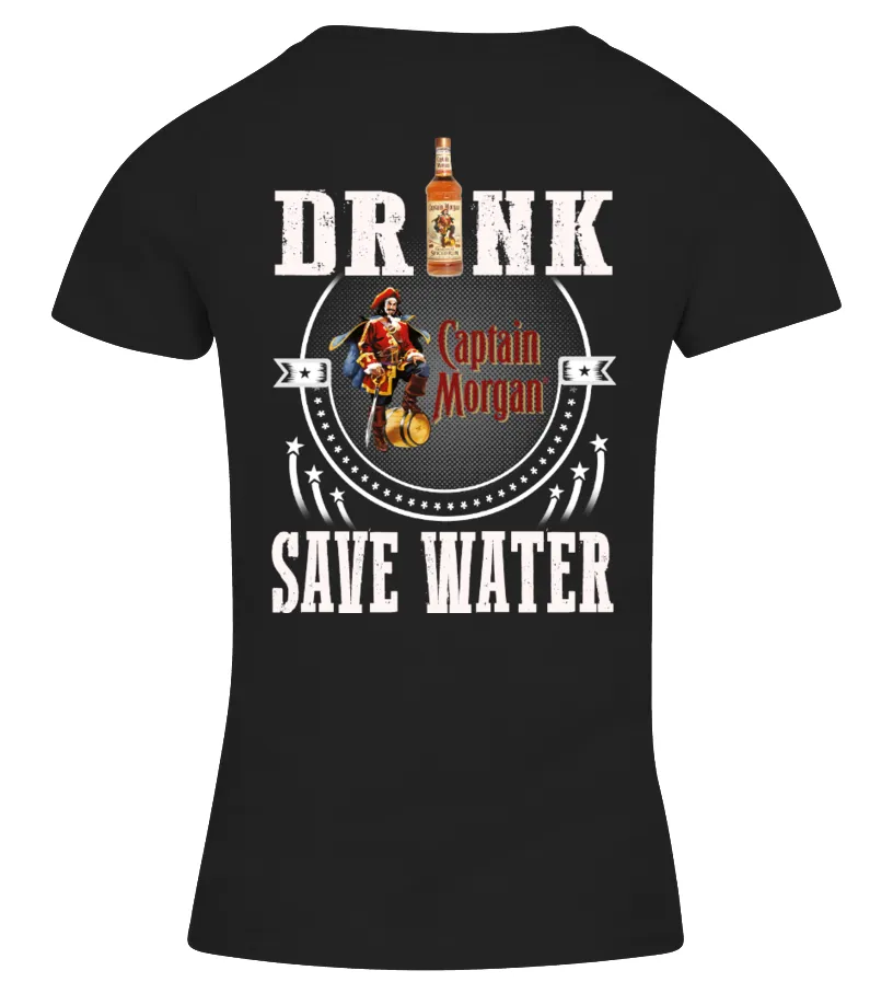 Dr Captain Morgan Camiseta cuello pico Mujer