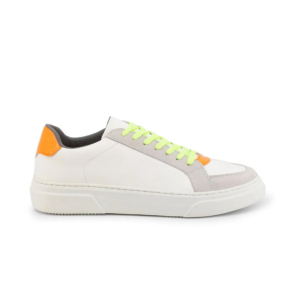 Duca di morrone nathan zapatillas de piel blanca