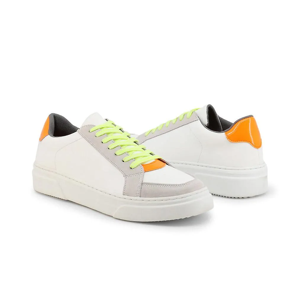 Duca di morrone nathan zapatillas de piel blanca