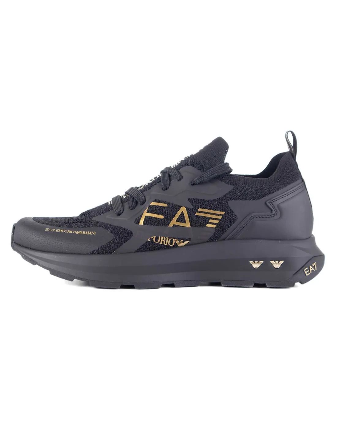 EA7  ZAPATILLAS NEGRAS X8X113 HOMBRE