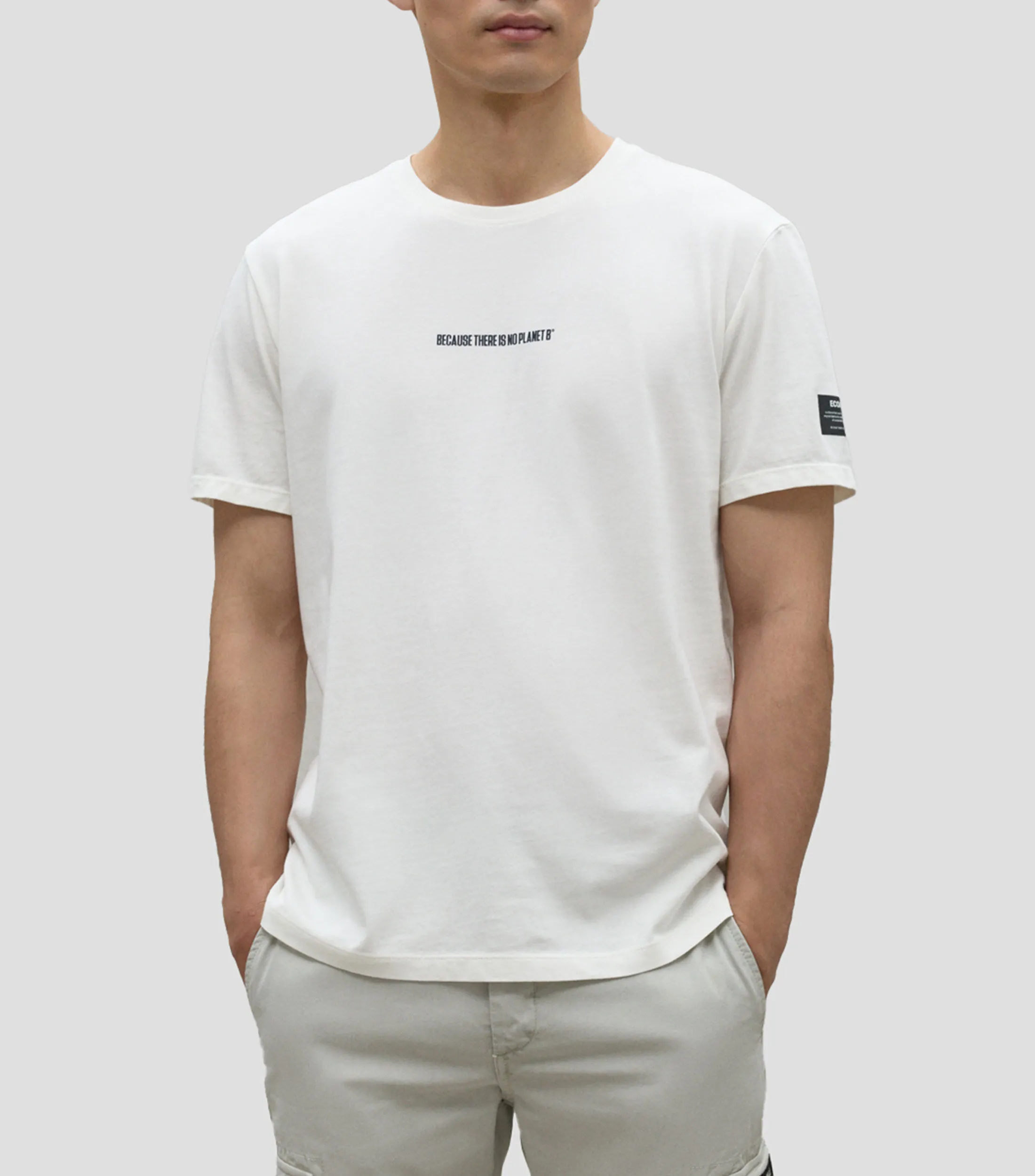 Ecoalf Playera de cuello redondo y manga corta estampada Hombre