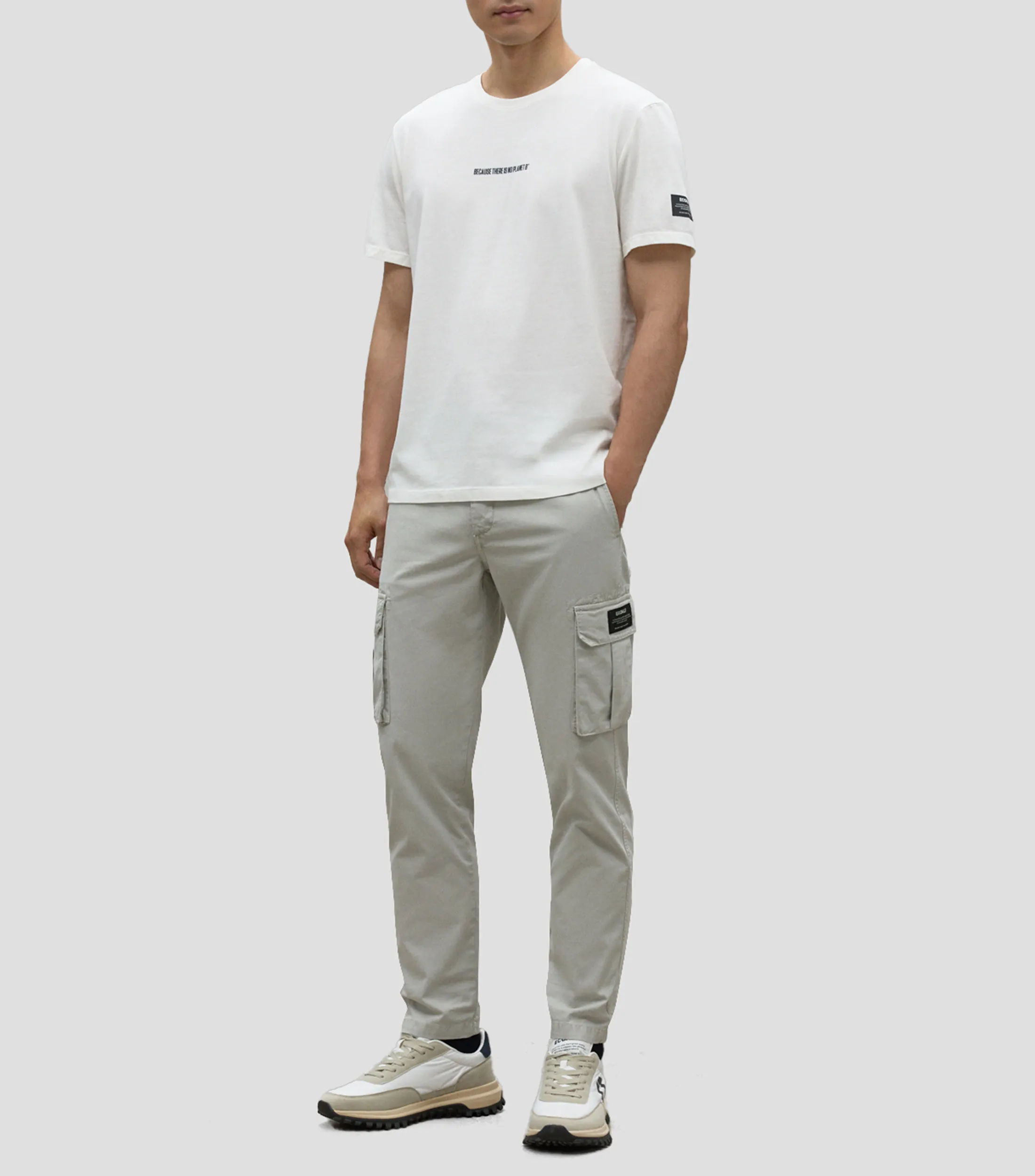 Ecoalf Playera de cuello redondo y manga corta estampada Hombre