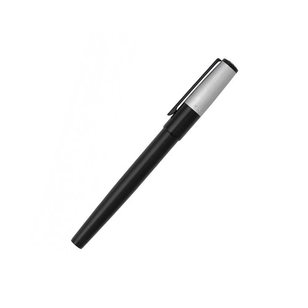 Estilográfica GEAR MINIMAL Black & Chrome de HUGO BOSS