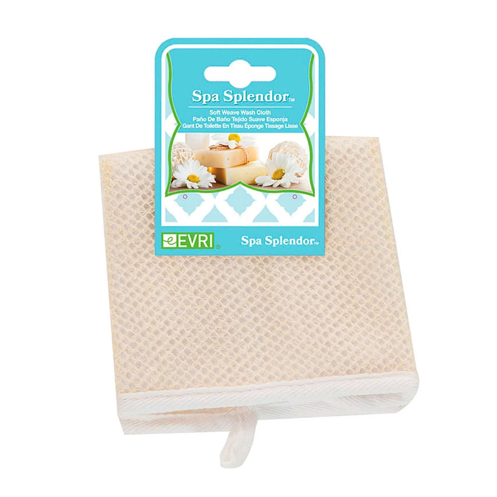 Estropajo exfoliante para cuerpo