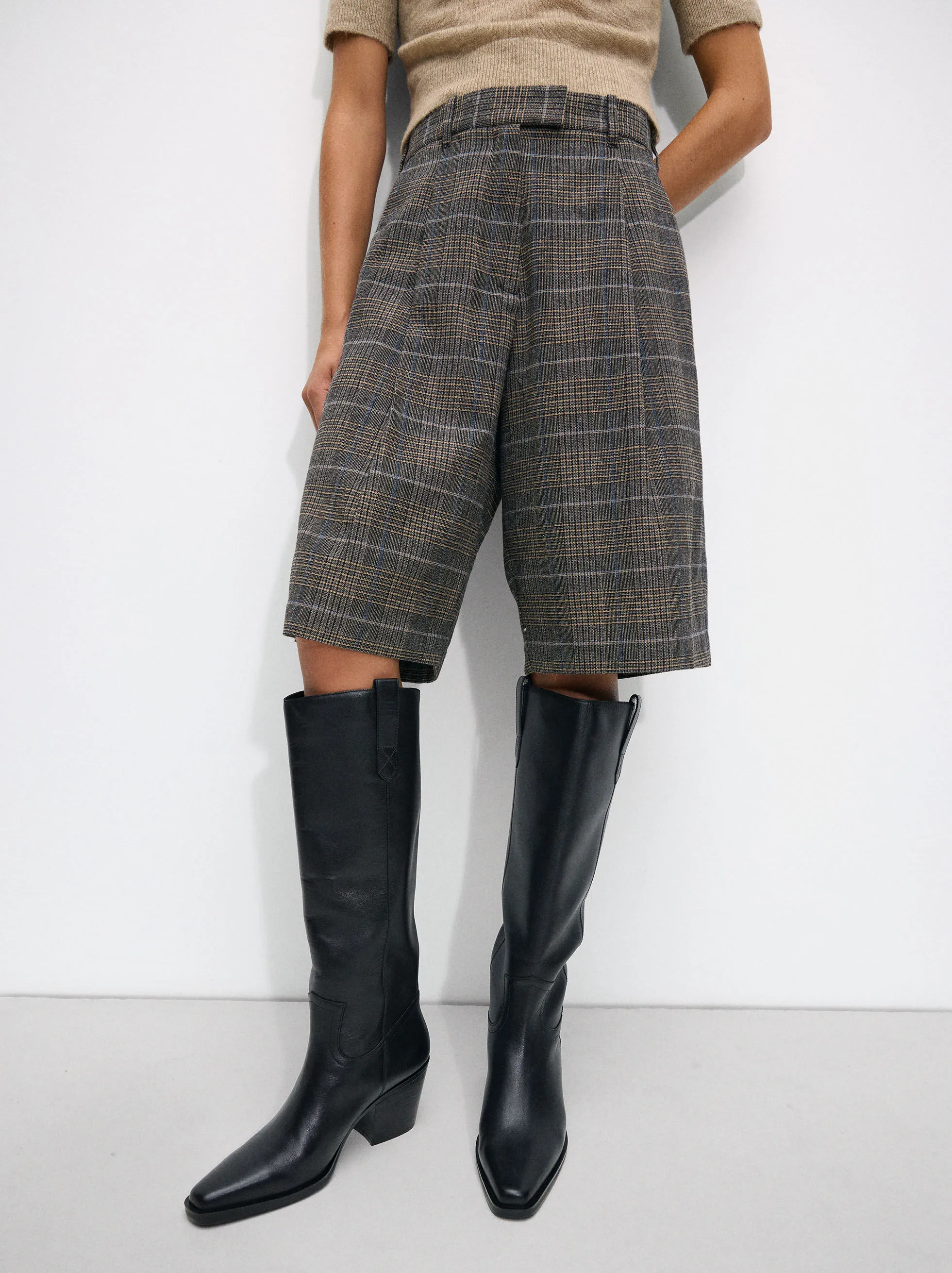 EXCLUSIVO ONLINE  BOTAS ALTAS DE PIEL