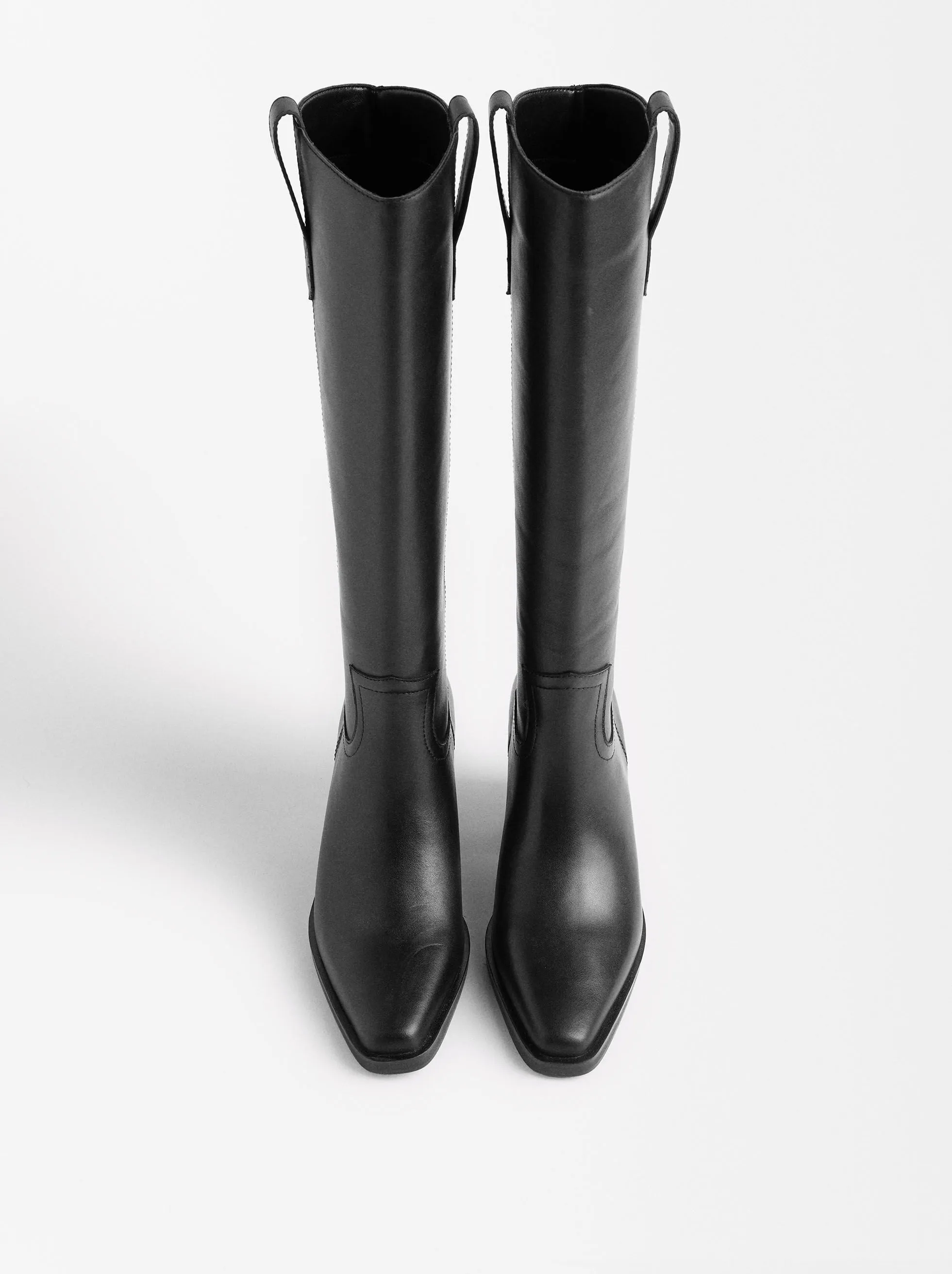 EXCLUSIVO ONLINE  BOTAS ALTAS DE PIEL