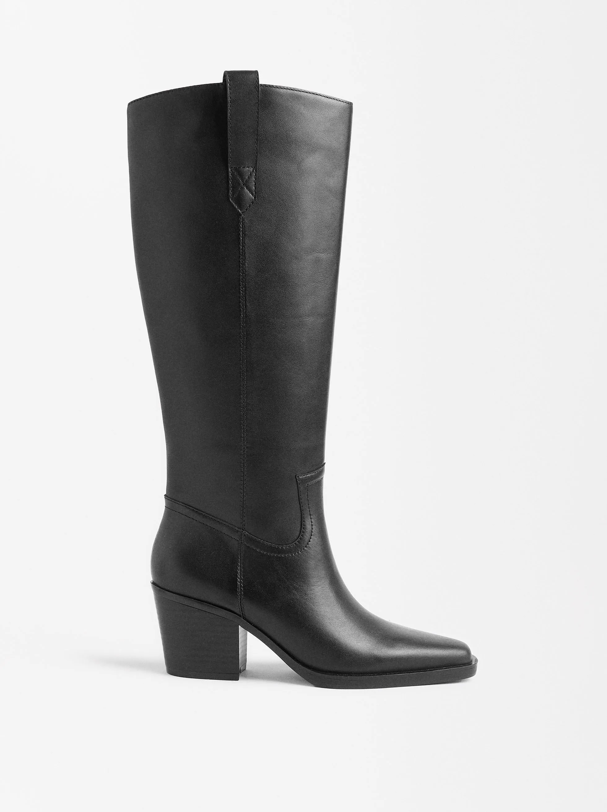 EXCLUSIVO ONLINE  BOTAS ALTAS DE PIEL
