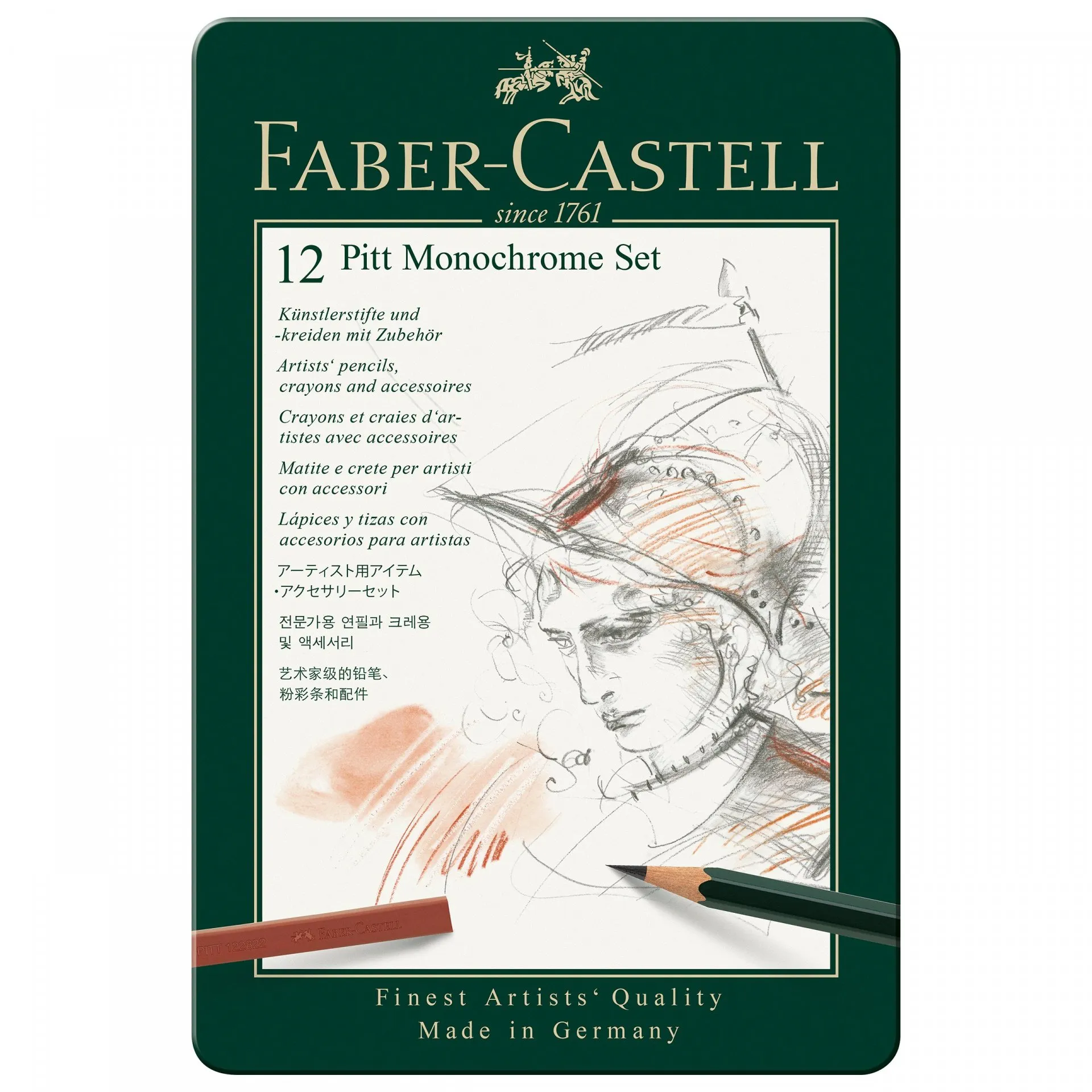 FABERCASTELL BOLíGRAFO DE ARTISTA PITT MONOCROMO, JUEGO
