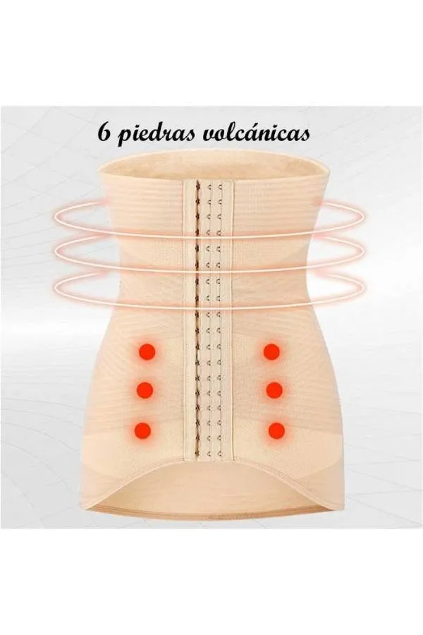 Faja cinturilla extra larga Piedras Volcánicas novedad