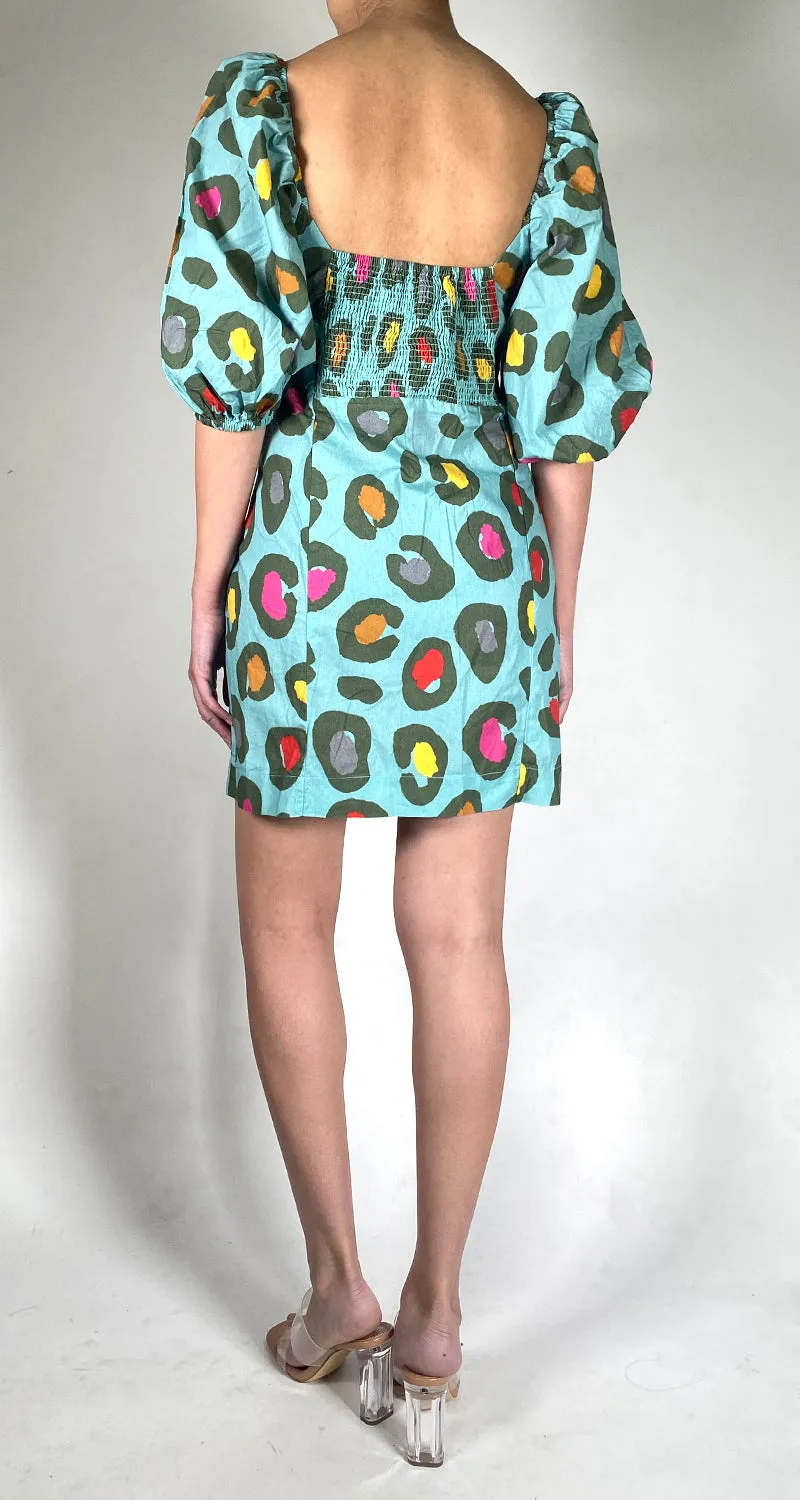 FARM RIO Vestido Animal Print