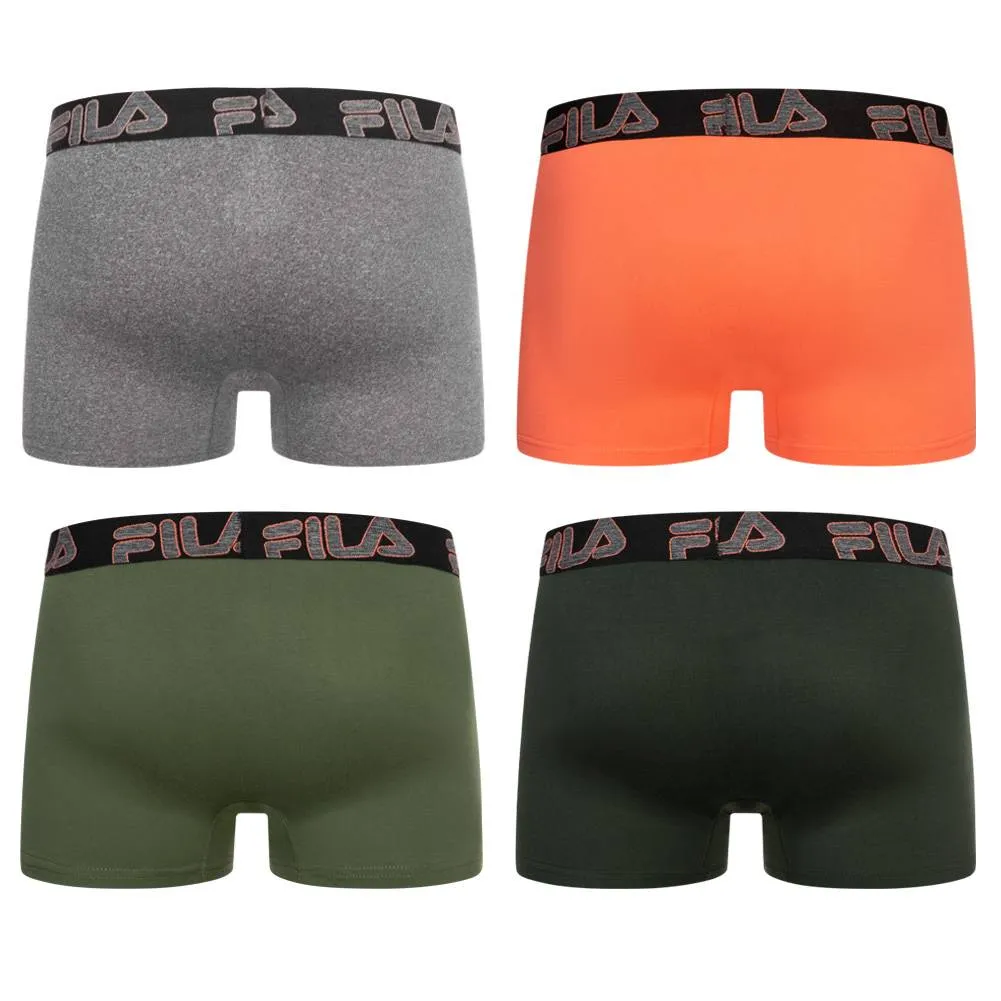 FILA HOMBRE CALZONCILLOS BóXER PACK DE 4 FM412BXPB7021