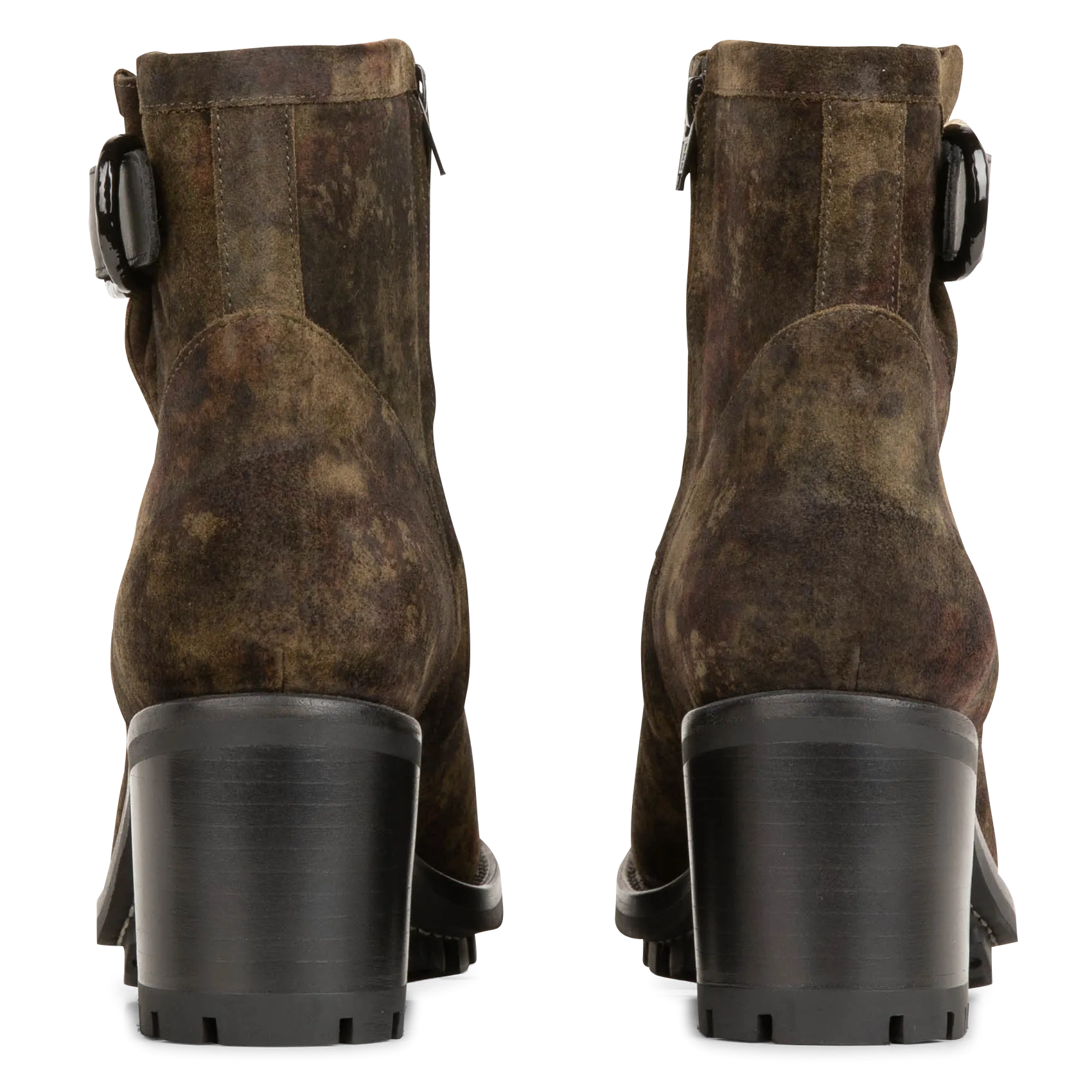 FREE LANCE JUSTY 7 SM GE BUCKLE  BOTINES DE CUERO EN MULTICOLOR