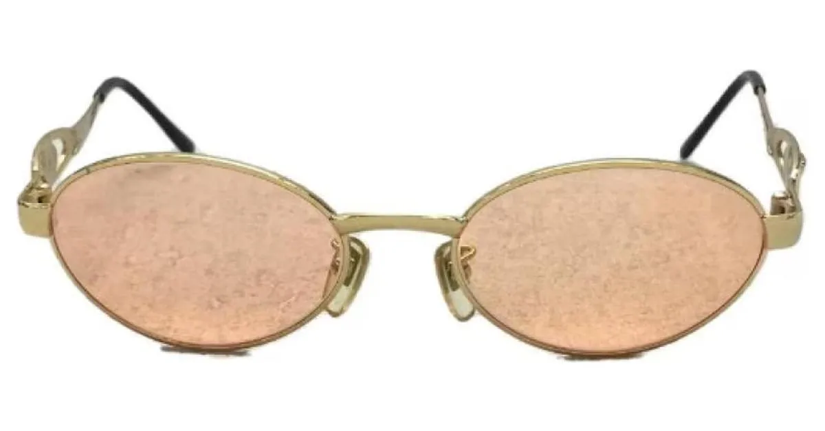 **Gafas de sol naranjas de Gianni Versace 