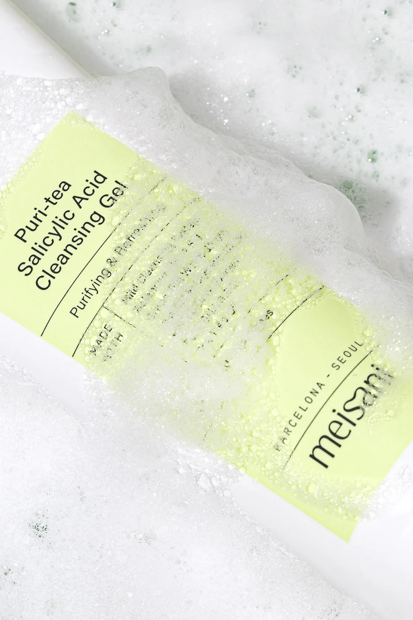 Gel limpiador facial purificante y refrescante