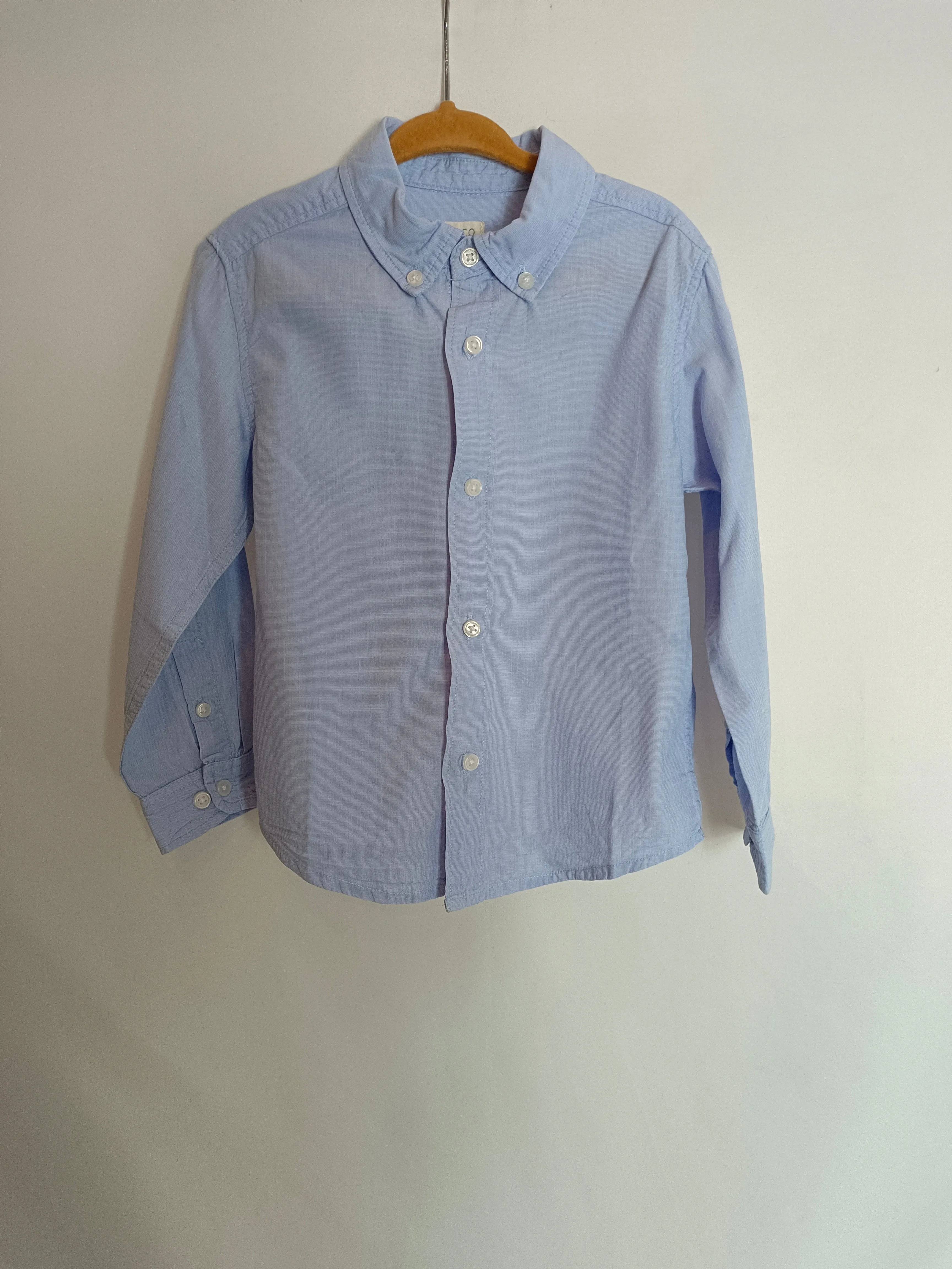 GOCCO. CAMISA OXFORD AZUL T34