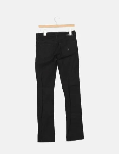 Guess Pantalón negro denim