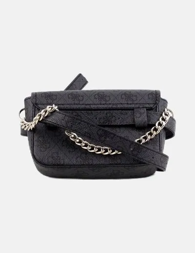 Guess Riñonera gris monogram