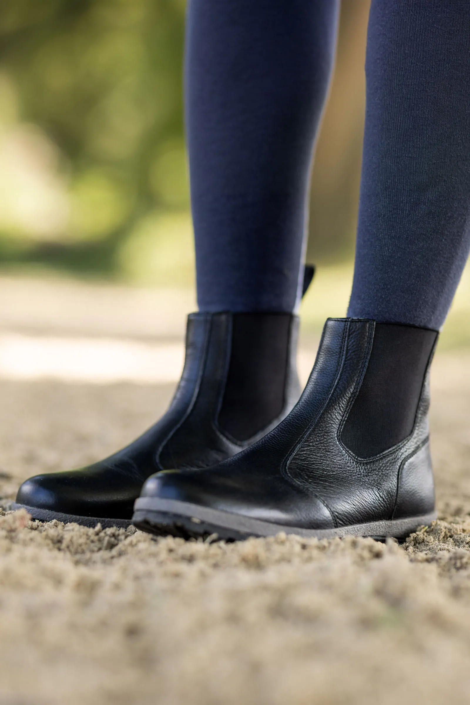 Horze Botines de Cuero Auténtico para Mujer Norwich
