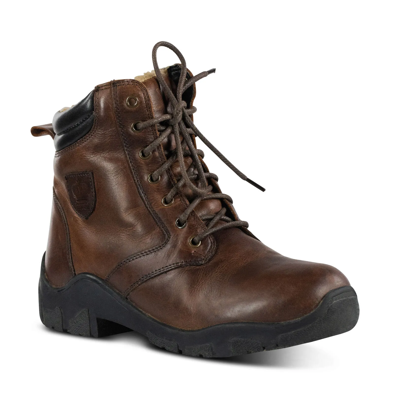 Horze Botines de Cuero de Invierno para Mujer Chamonix