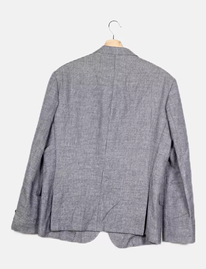 Hugo Boss Blazer azul marina pata de gallo