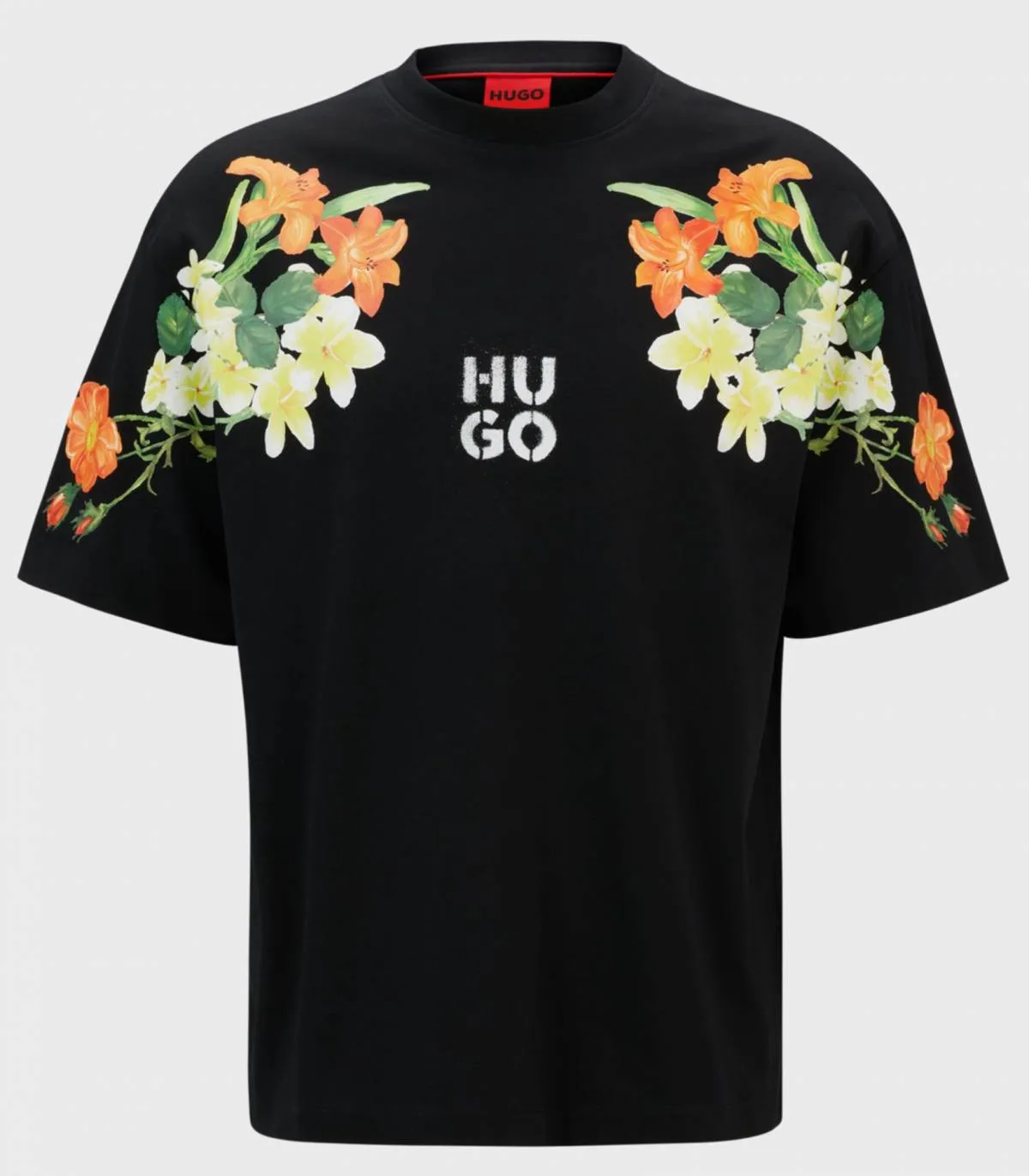 HUGO BOSS  CAMISETA PARA HOMBRE NEGRA  DIBLOSTEE