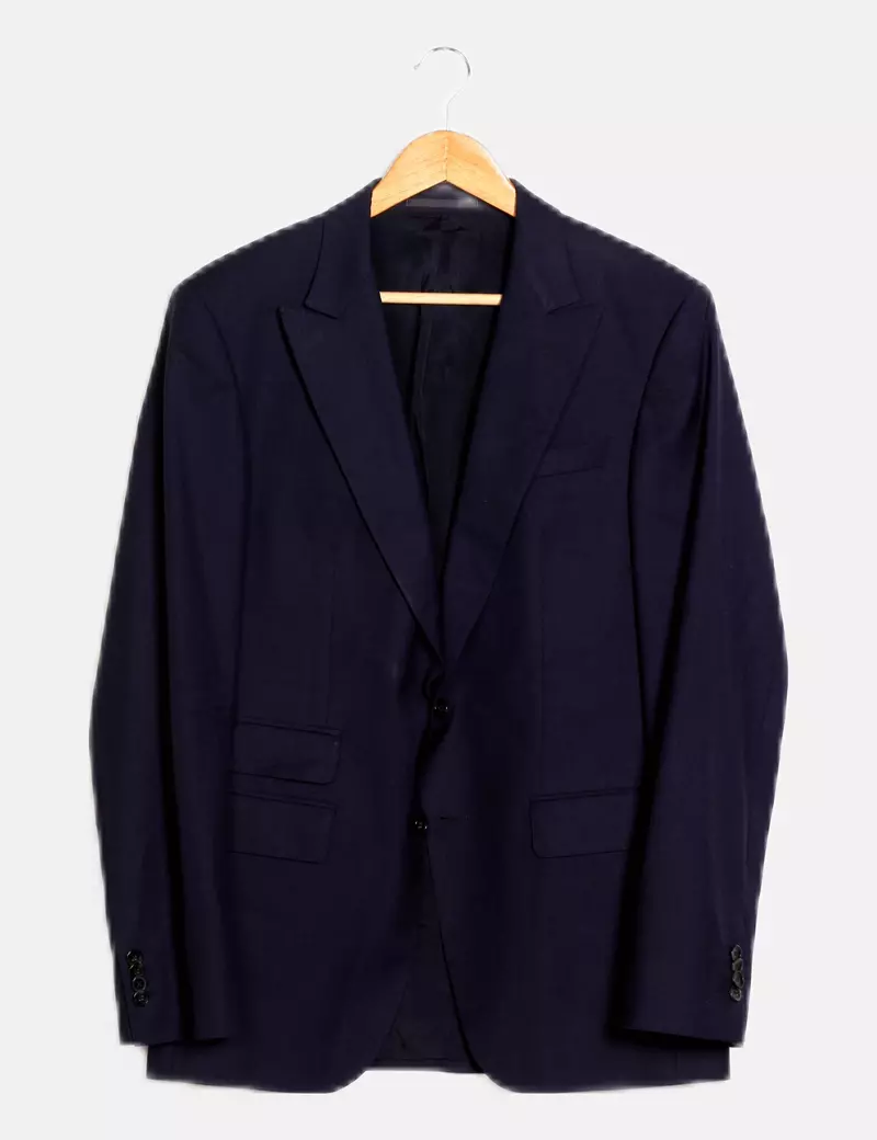 Hugo Boss Pantalón azul marino básico