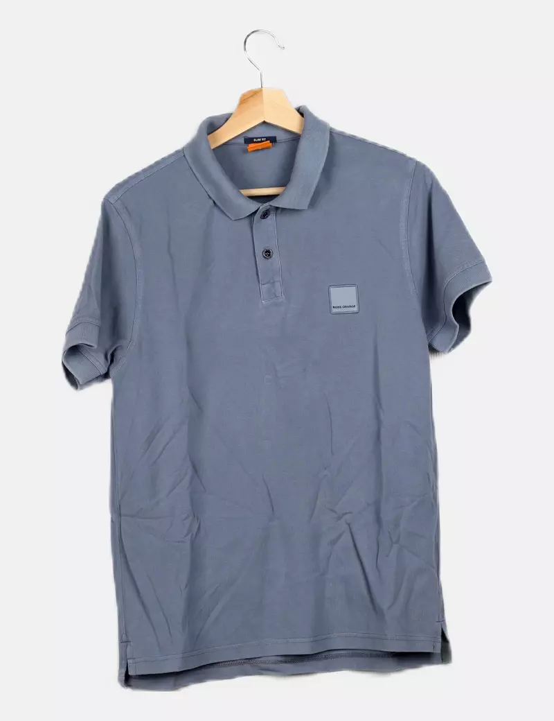 Hugo Boss Polo azul básico