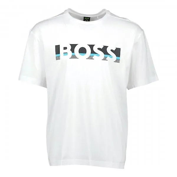 Hugo Boss Tee 1 Logo Camiseta Blanco 50466295