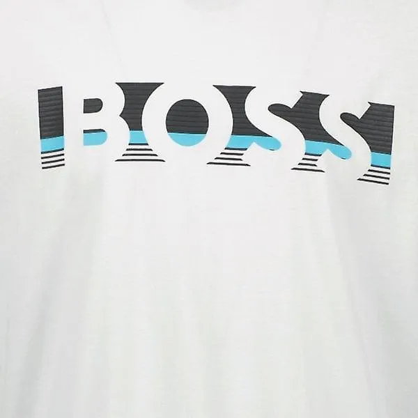 Hugo Boss Tee 1 Logo Camiseta Blanco 50466295