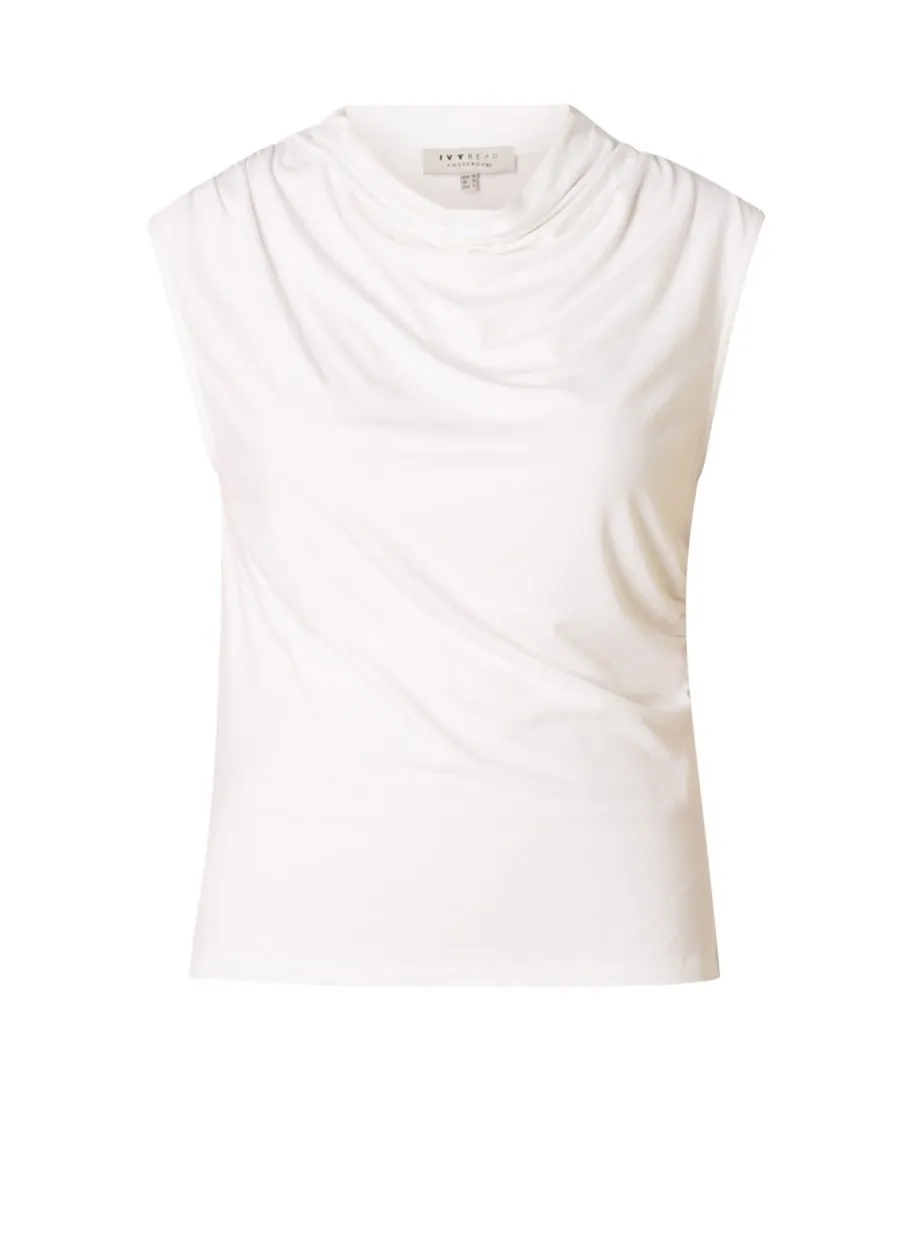 Ivy Beau Dames Shirt Watervalhals 4200082 Milou
