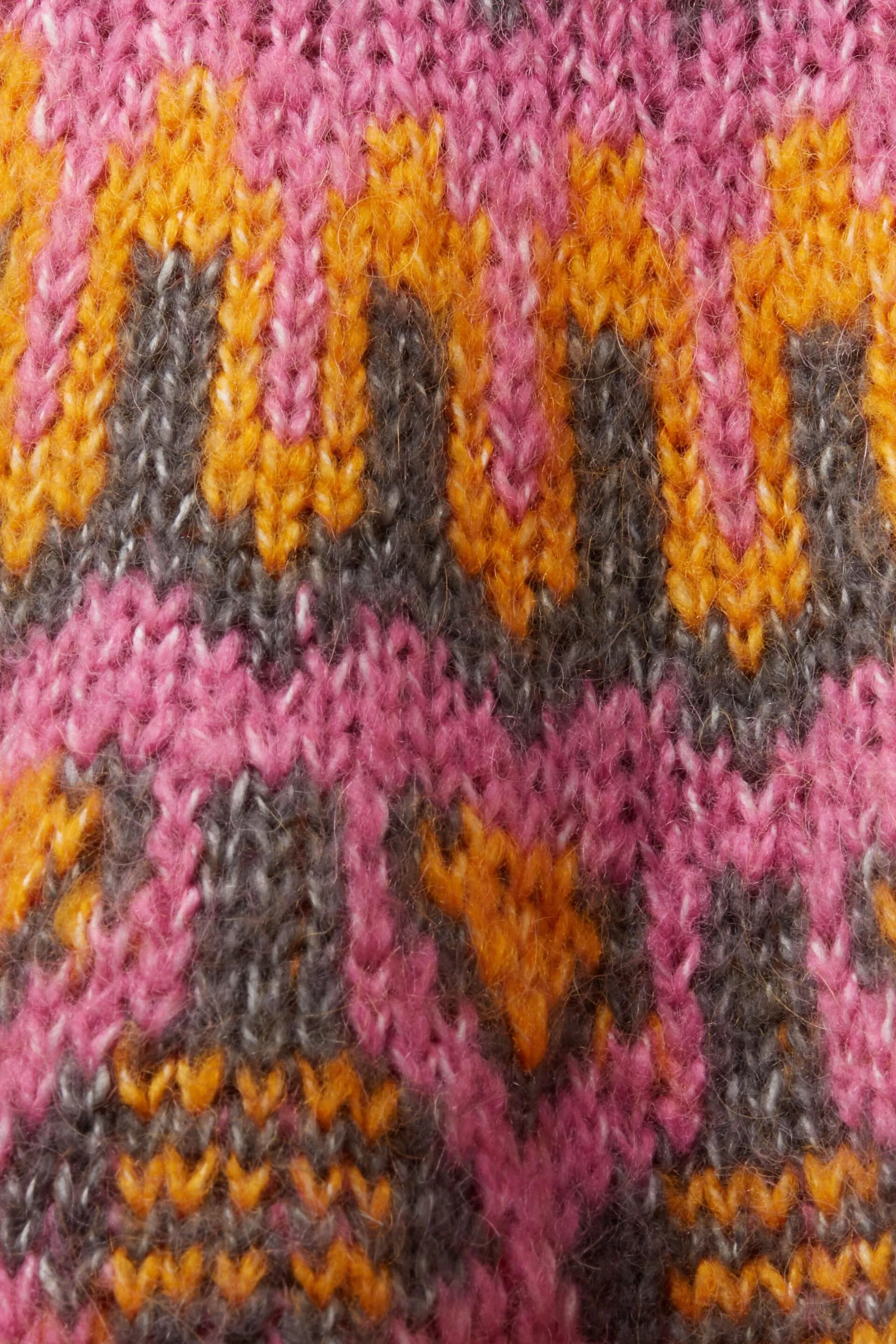 Jersey de estilo Fair Isle en mezcla de lana