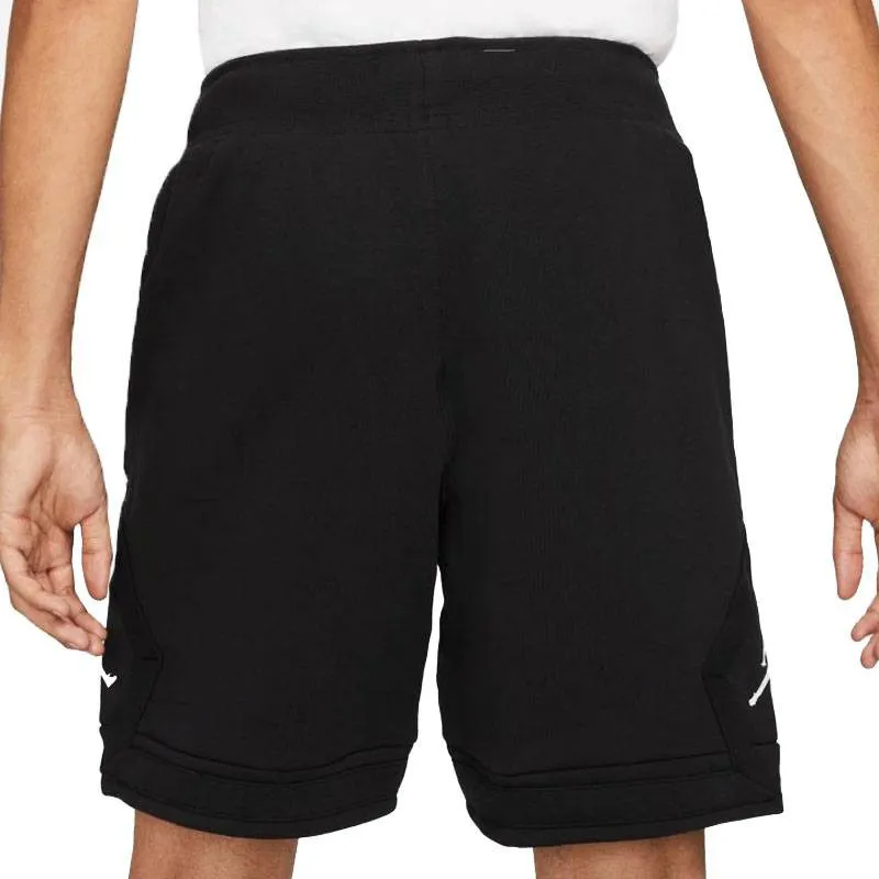 JORDAN FLEECE DIAMOND SHORT BLACK