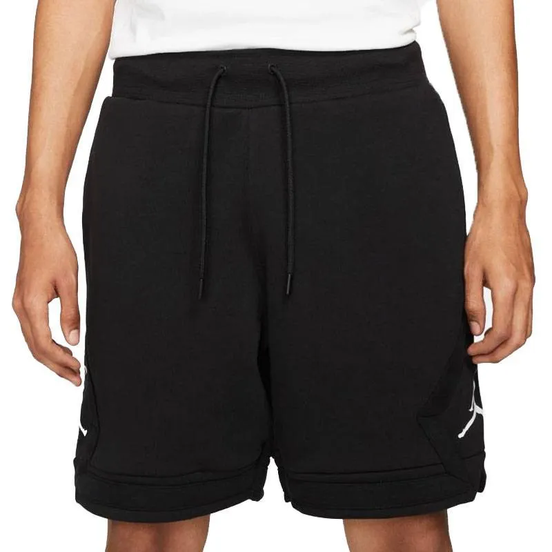 JORDAN FLEECE DIAMOND SHORT BLACK