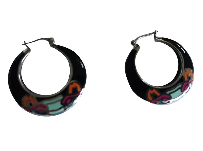 Kenzo Aretes Multicolor 
