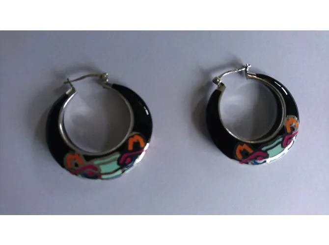 Kenzo Aretes Multicolor 